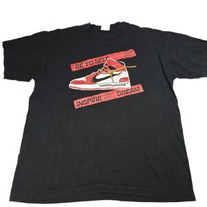 Cartoonz‎ World Shirt Mens XL Black HYPEtheROGUE Inspire Dream Graphic USA Made